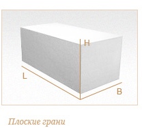 Газобетонный блок ГРАС D600, B2.5, 600x200x450 мм